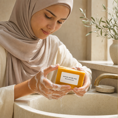 Tayyib Halal Brightening Soap (Turmeric + Kojic)