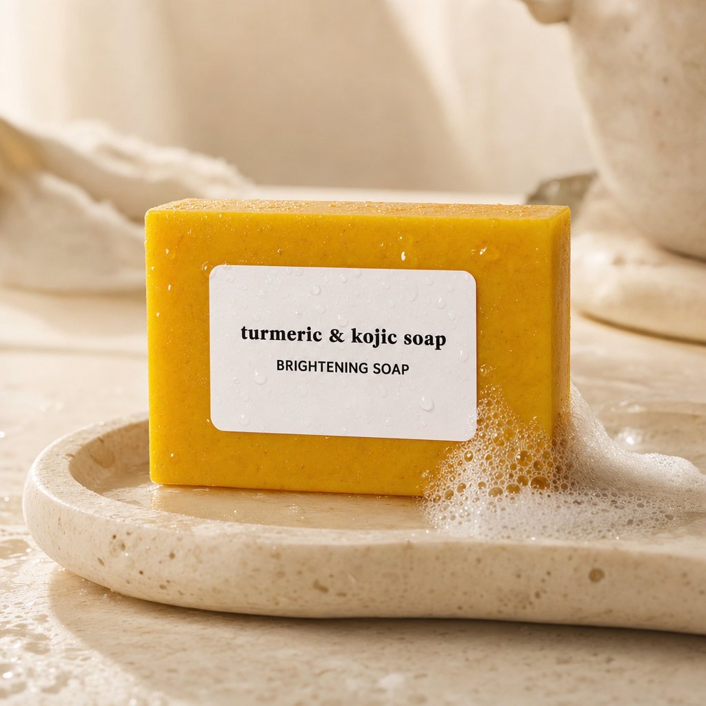 Tayyib Halal Brightening Soap (Turmeric + Kojic)