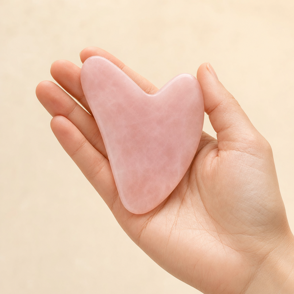 Tayyib Rose Quartz Gua Sha