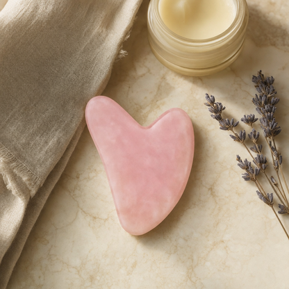 Tayyib Rose Quartz Gua Sha