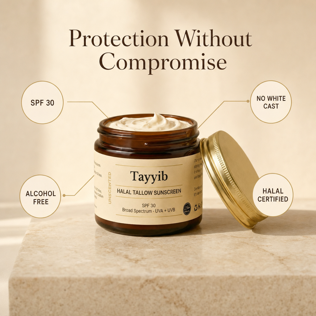 Tayyib Halal Tallow Sunscreen - SPF30