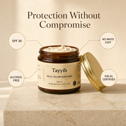 Tayyib Halal Tallow Sunscreen - SPF30