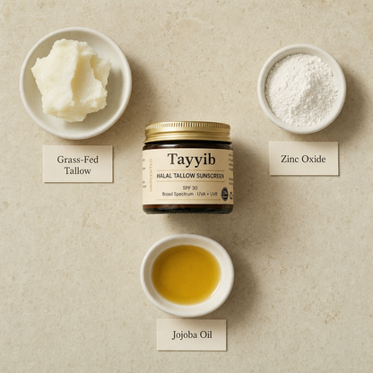 Tayyib Halal Tallow Sunscreen - SPF30
