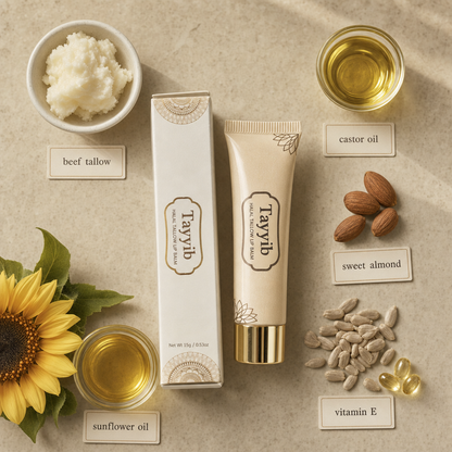 Tayyib Halal Tallow Lip Balm